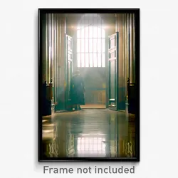 Pixel Art Poster - Calm Vestibule (8 Bit Psychedelic Trippy Video Game Print)