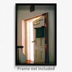 Pixel Art Poster - Sentimental Trapdoor (8 Bit Psychedelic Video Game Print)