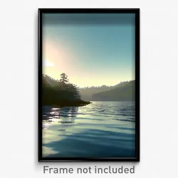 Pixel Art Poster - Thick Loch (8 Bit Psychedelic Trippy Weird Video Game Print)