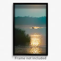 Pixel Art Poster - Silly Backwater (8 Bit Psychedelic Trippy Video Game Print)