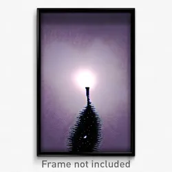 Pixel Art Poster - Slimy Black Hole (8 Bit Psychedelic Trippy Video Game Print)