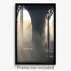 Pixel Art Poster - Smoggy Oubliette (8 Bit Psychedelic Trippy Video Game Print)