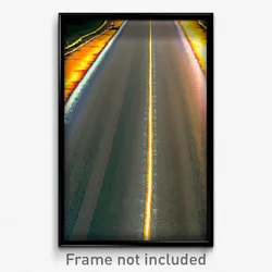 Pixel Art Poster - Spotted Road (8 Bit Psychedelic Trippy Video Game Print)