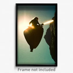Pixel Art Poster - Captivating Route (8 Bit Psychedelic Trippy Video Game Print)