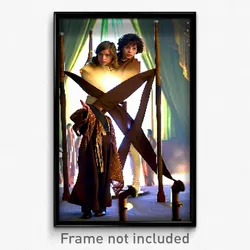 Pixel Art Poster - Brown Dais (8 Bit Psychedelic Trippy Weird Video Game Print)
