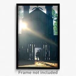 Pixel Art Poster - Lost Stockade (8 Bit Psychedelic Trippy Video Game Print)