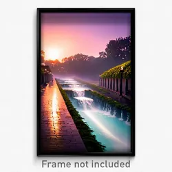 Pixel Art Poster - Stylish Rill (8 Bit Psychedelic Trippy Video Game Print)