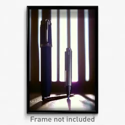 Pixel Art Poster - Unnatural Pen (8 Bit Psychedelic Trippy Video Game Print)