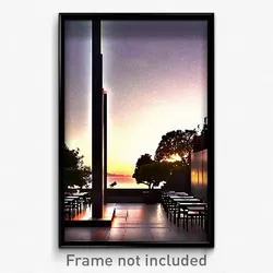 Pixel Art Poster - Stark Terrace (8 Bit Psychedelic Trippy Video Game Print)