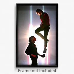 Pixel Art Poster - Nice Pound (8 Bit Psychedelic Trippy Weird Video Game Print)