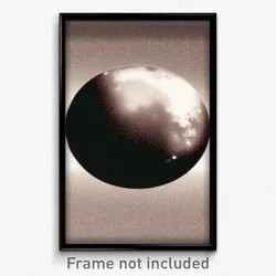 Pixel Art Poster - Modest Pluto (8 Bit Psychedelic Trippy Video Game Print)
