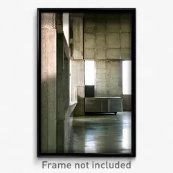Pixel Art Poster - Concrete Hutch (8 Bit Psychedelic Trippy Video Game Print)