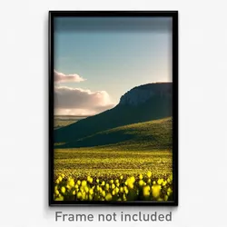 Pixel Art Poster - Unknown Downland (8 Bit Psychedelic Trippy Video Game Print)