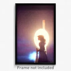 Pixel Art Poster - Wonderful Remnant (8 Bit Psychedelic Trippy Video Game Print)