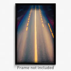 Pixel Art Poster - Gargantuan Crossroad (8 Bit Psychedelic Video Game Print)