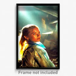 Pixel Art Poster - Worn Plastic (8 Bit Psychedelic Trippy Video Game Print)