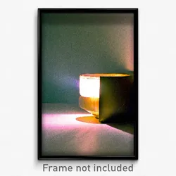 Pixel Art Poster - Thick Lamp (8 Bit Psychedelic Trippy Weird Video Game Print)