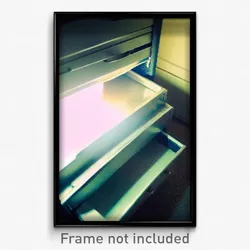 Pixel Art Poster - Dim Drawer (8 Bit Psychedelic Trippy Weird Video Game Print)