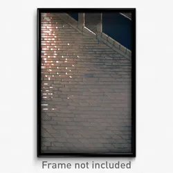 Pixel Art Poster - Dreary Tile (8 Bit Psychedelic Trippy Weird Video Game Print)