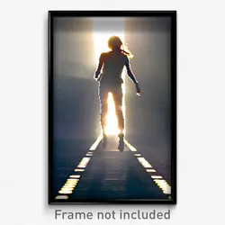 Pixel Art Poster - Ample Moor (8 Bit Psychedelic Trippy Weird Video Game Print)