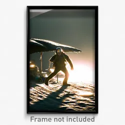 Pixel Art Poster - Clean Bivouac (8 Bit Psychedelic Trippy Video Game Print)
