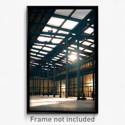 Pixel Art Poster - Jaw Dropping Warehouse (8 Bit Psychedelic Video Game Print)