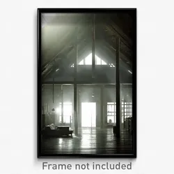 Pixel Art Poster - Bleak Loft (8 Bit Psychedelic Trippy Weird Video Game Print)