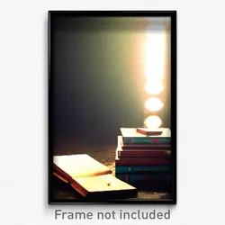 Pixel Art Poster - Extra Small Book (8 Bit Psychedelic Trippy Video Game Print)