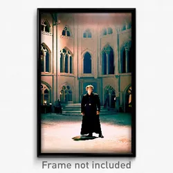 Pixel Art Poster - Unsightly Hamlet (8 Bit Psychedelic Trippy Video Game Print)