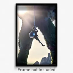 Pixel Art Poster - Enormous Hold (8 Bit Psychedelic Trippy Video Game Print)