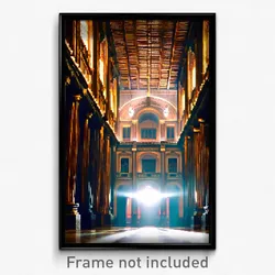 Pixel Art Poster - Admirable Historical Architecture (8 Bit Video Game Print)