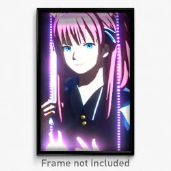 Pixel Art Poster - Anime Like Opening (8 Bit Psychedelic Video Game Print)