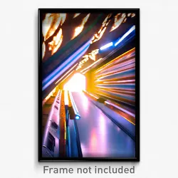 Pixel Art Poster - Marvelous Passage (8 Bit Psychedelic Trippy Video Game Print)