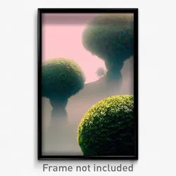 Pixel Art Poster - Squiggly Duchy (8 Bit Psychedelic Trippy Video Game Print)