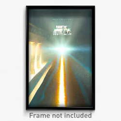 Pixel Art Poster - Nifty Oubliette (8 Bit Psychedelic Trippy Video Game Print)