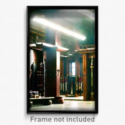 Pixel Art Poster - Unknown Armoury (8 Bit Psychedelic Trippy Video Game Print)