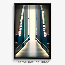 Pixel Art Poster - Nifty Berth (8 Bit Psychedelic Trippy Weird Video Game Print)