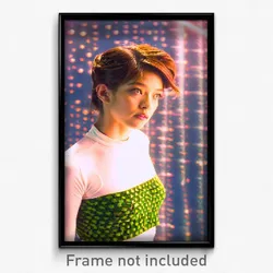Pixel Art Poster - Puzzling Crop (8 Bit Psychedelic Trippy Video Game Print)