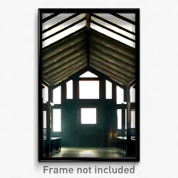 Pixel Art Poster - Conventional Shelter (8 Bit Psychedelic Video Game Print)
