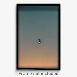 Pixel Art Poster - Agitated Expanse (8 Bit Psychedelic Trippy Video Game Print)