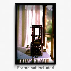 Pixel Art Poster - Antique Aperture (8 Bit Psychedelic Trippy Video Game Print)
