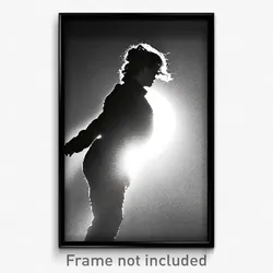 Pixel Art Poster - Colorless Schnitzel (8 Bit Psychedelic Video Game Print)