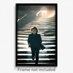 Pixel Art Poster - Dreary Steps (8 Bit Psychedelic Trippy Video Game Print)