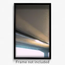 Pixel Art Poster - Enormous Overhang (8 Bit Psychedelic Trippy Video Game Print)