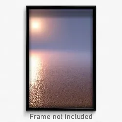 Pixel Art Poster - Clean Flood Plain (8 Bit Psychedelic Trippy Video Game Print)