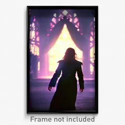 Pixel Art Poster - Wicked Way (8 Bit Psychedelic Trippy Weird Video Game Print)