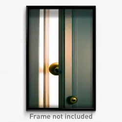 Pixel Art Poster - Infinite Door Knob (8 Bit Psychedelic Video Game Print)