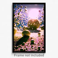 Pixel Art Poster - Bubbly Scrub (8 Bit Psychedelic Trippy Video Game Print)