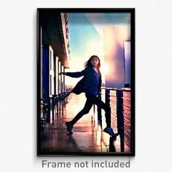 Pixel Art Poster - Striking Middle School (8 Bit Psychedelic Video Game Print)