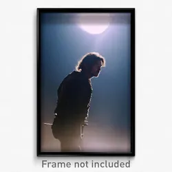 Pixel Art Poster - Hard To Find Ridgeline (8 Bit Psychedelic Video Game Print)